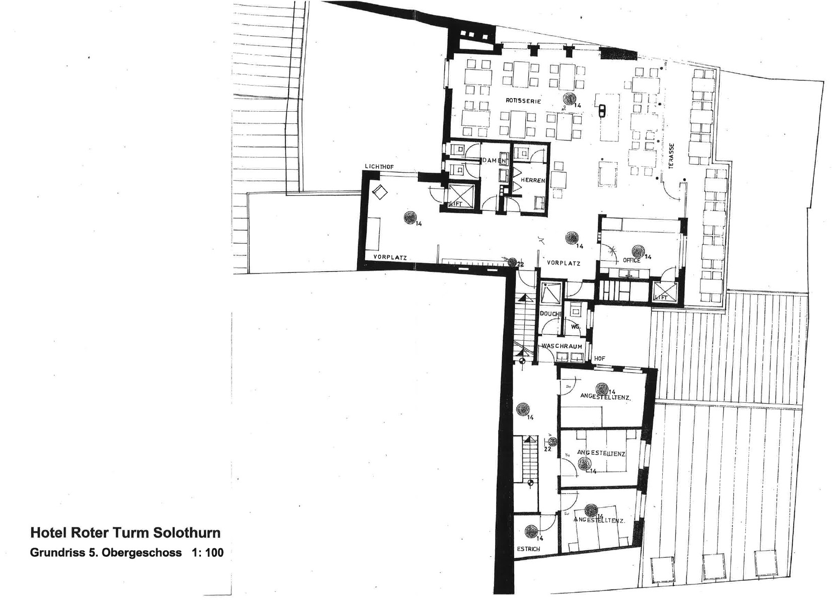 Grundriss 5. OG